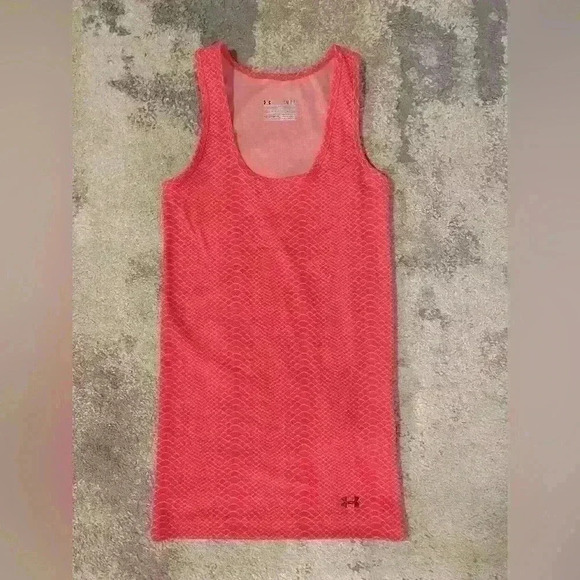 Women’s Pink Under Armour Workout Tank Top - Picture 1 of 5